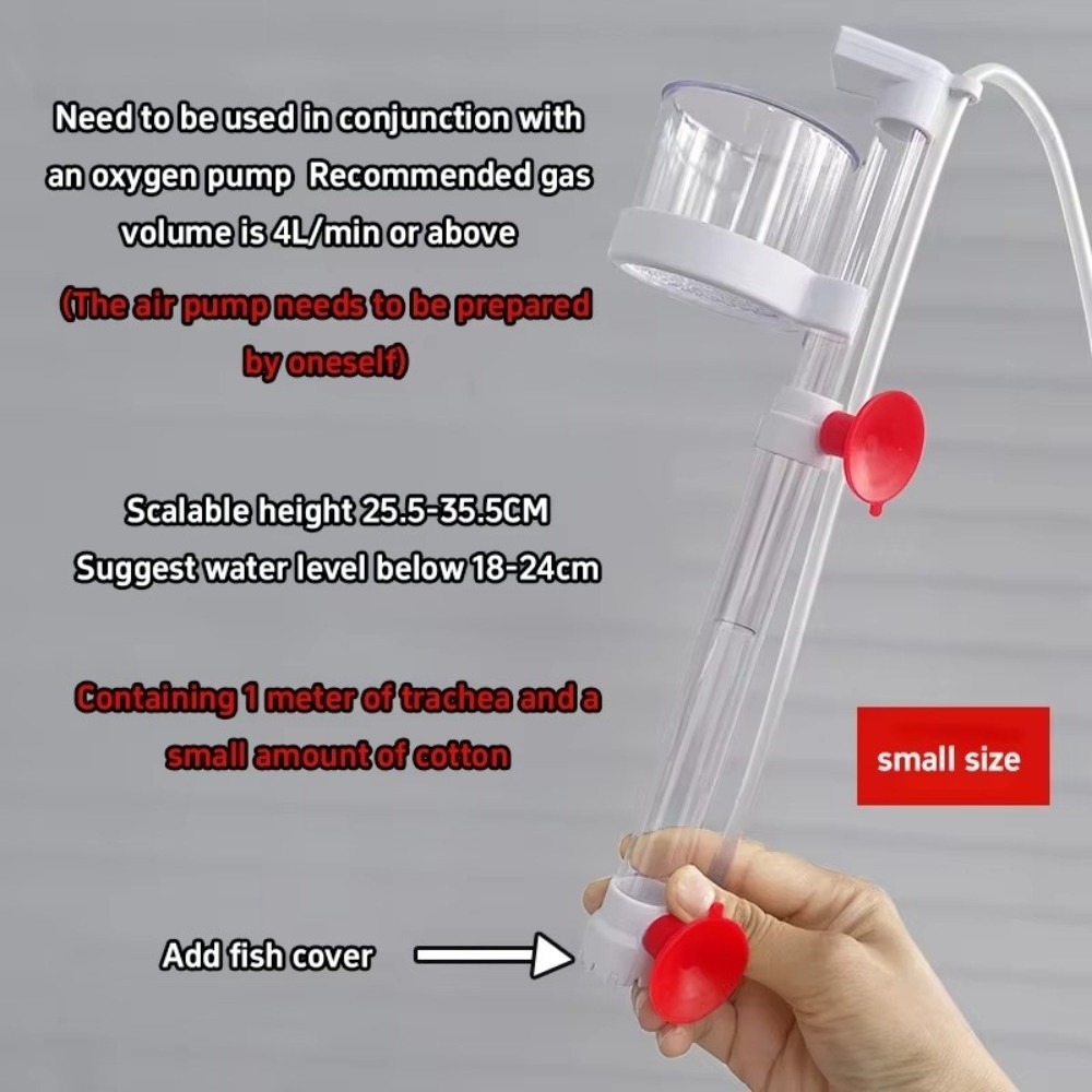 Gravel Vacuum Cleaner - No Pump Fish Waste Collector Water