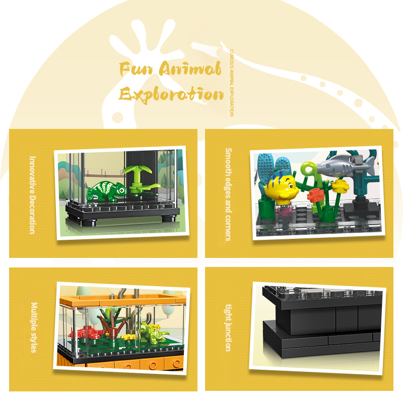 Fish Tank Building Blocks Set  - Aquarium Fish Lego recension och pris
