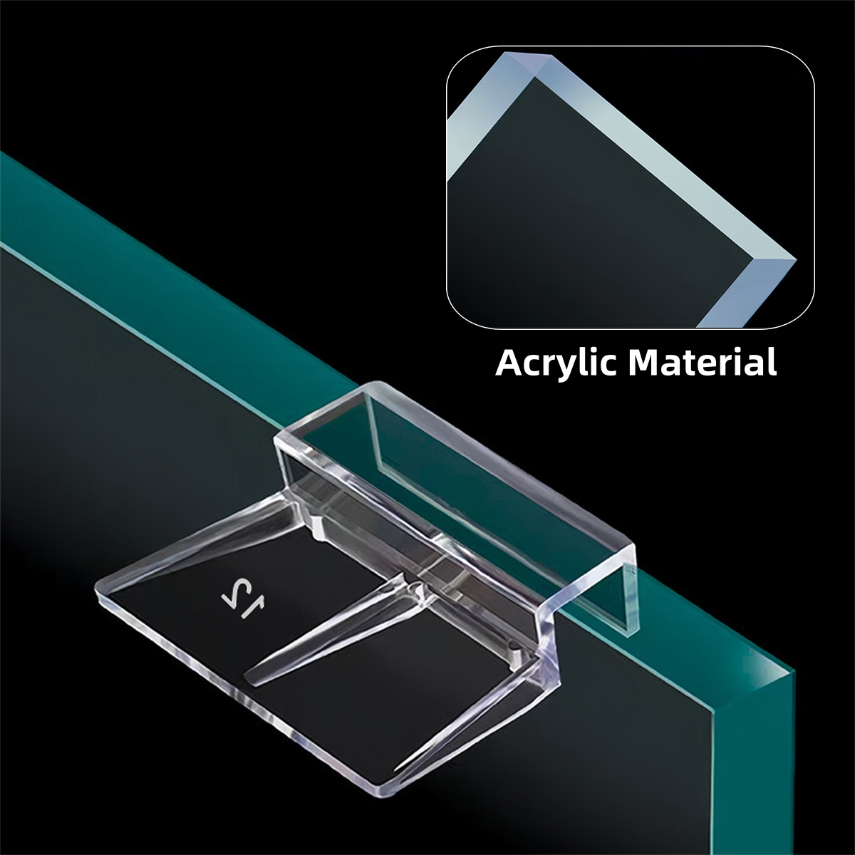 10Pcs Transparent Acrylic Fish - Aquarium Fish Images recension och pris