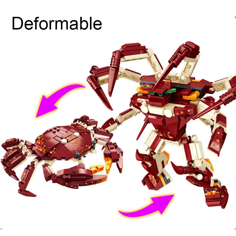 Creative Assembly Crab Ocean A - Aquarium Fish Lego recension och pris