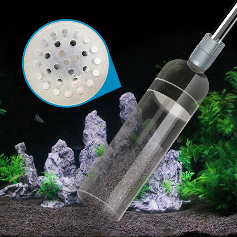 1Pc Semi-automatic Aquarium Cl - Gravel Vacuum Cleaner recension och pris