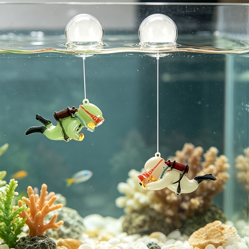 Aquarium Resin Decor Mini Dive - Aquarium Fish Ball recension och pris