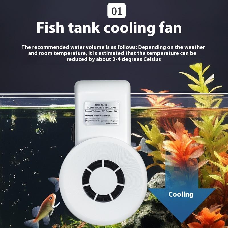 New Mini Aquarium Cooling Fans - Aquarium Fish And Supplies recension och pris