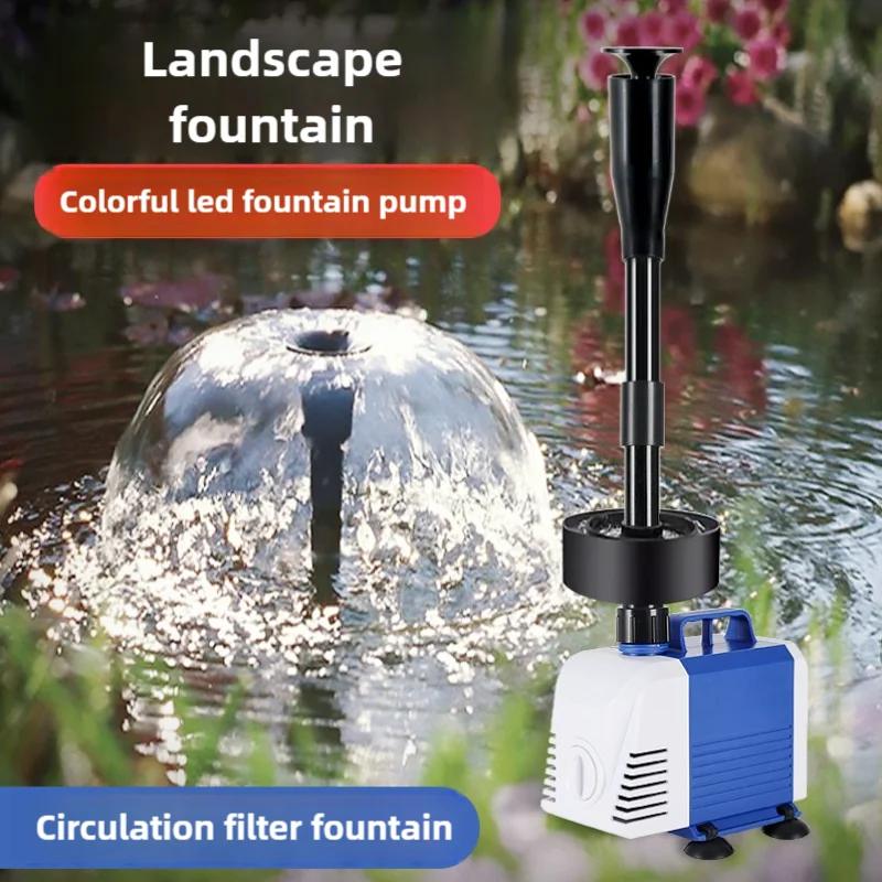 110V 220V Fish pond fountain p - Aquarium Fish Images recension och pris