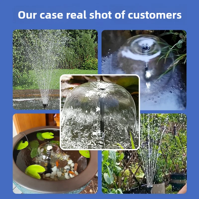 110V 220V Fish pond fountain p - Aquarium Fish Images recension och pris
