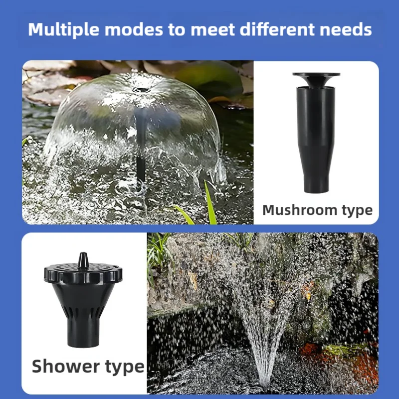 110V 220V Fish pond fountain p - Aquarium Fish Images recension och pris