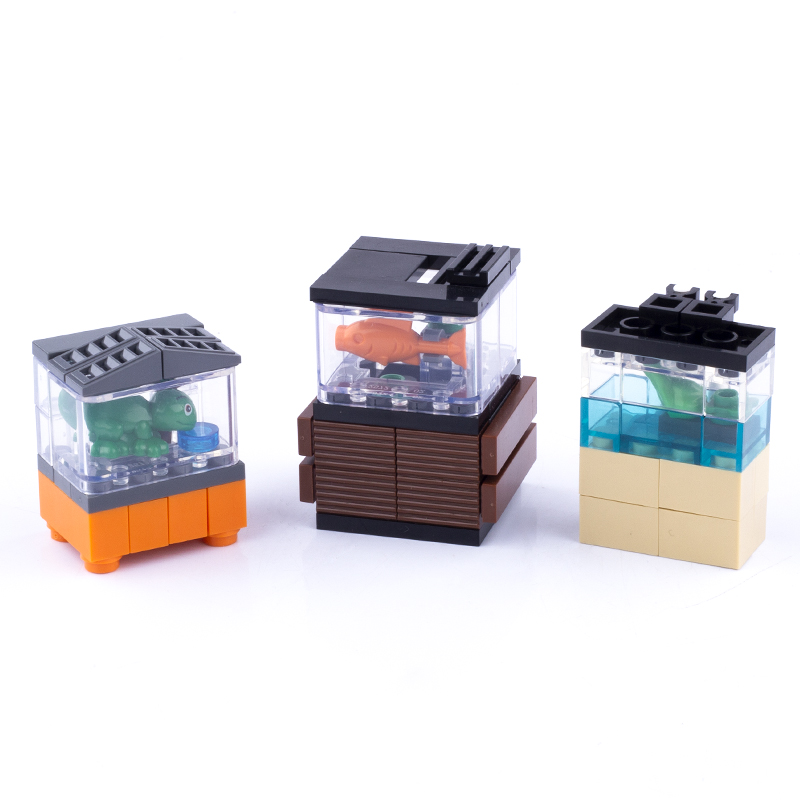 MOC City House Furniture Build - Aquarium Fish Lego recension och pris