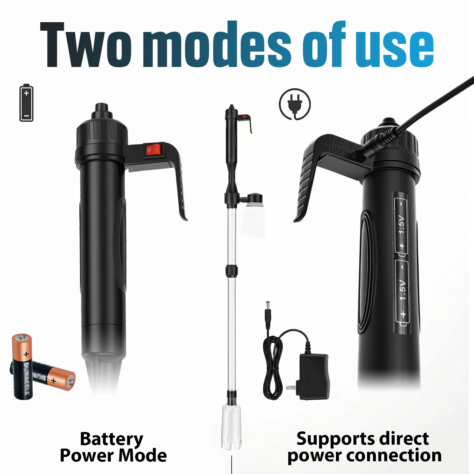 Aquarium Vacuum Gravel Cleaner - Gravel Vacuum Cleaner recension och pris