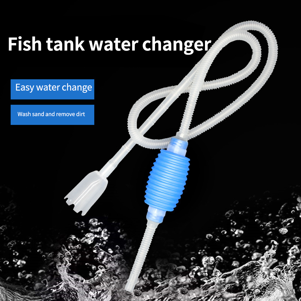 Aquarium Siphon Fish Tank Syph - Gravel Vacuum Cleaner recension och pris