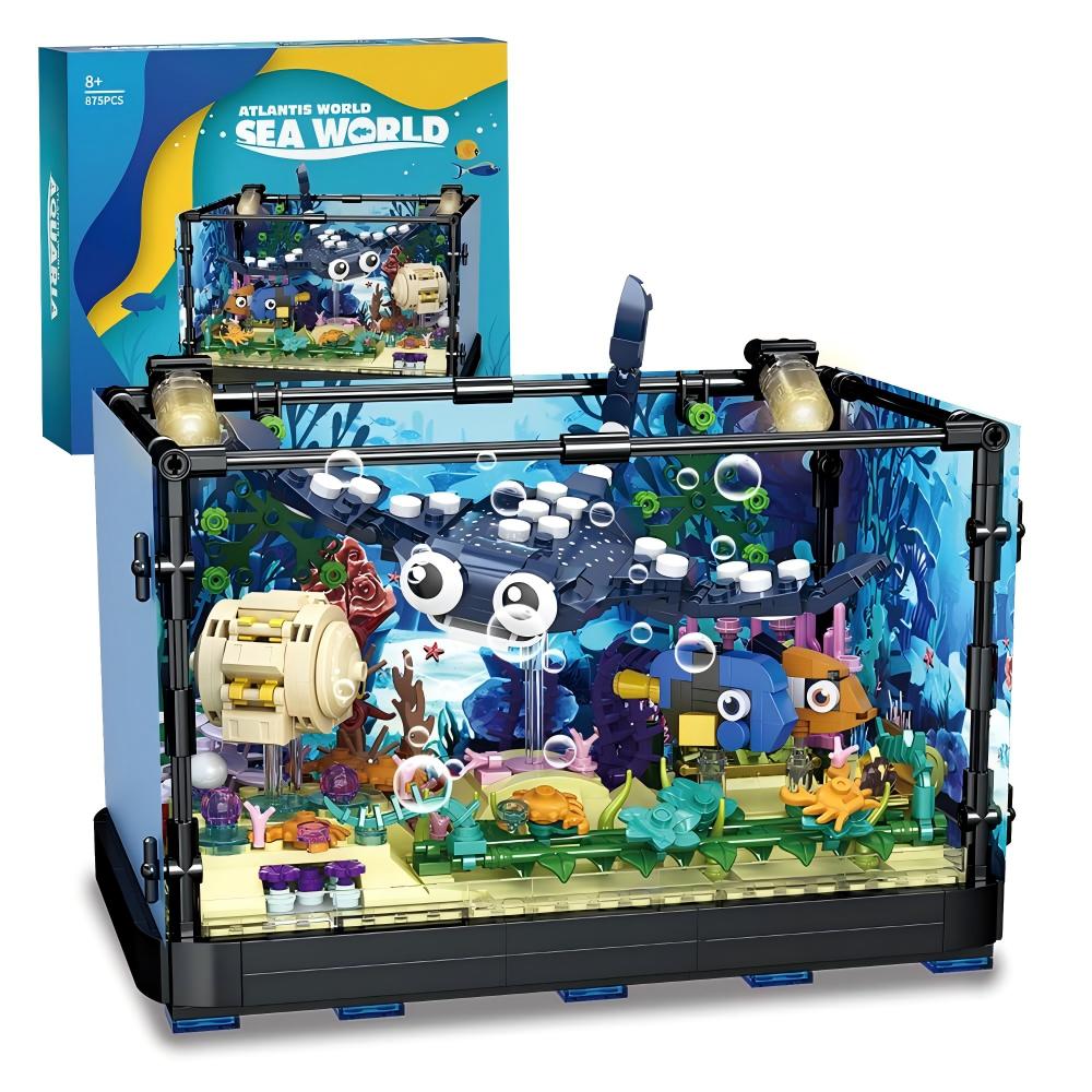 Fish Tank Building Set - Marin - Aquarium Fish Lego recension och pris
