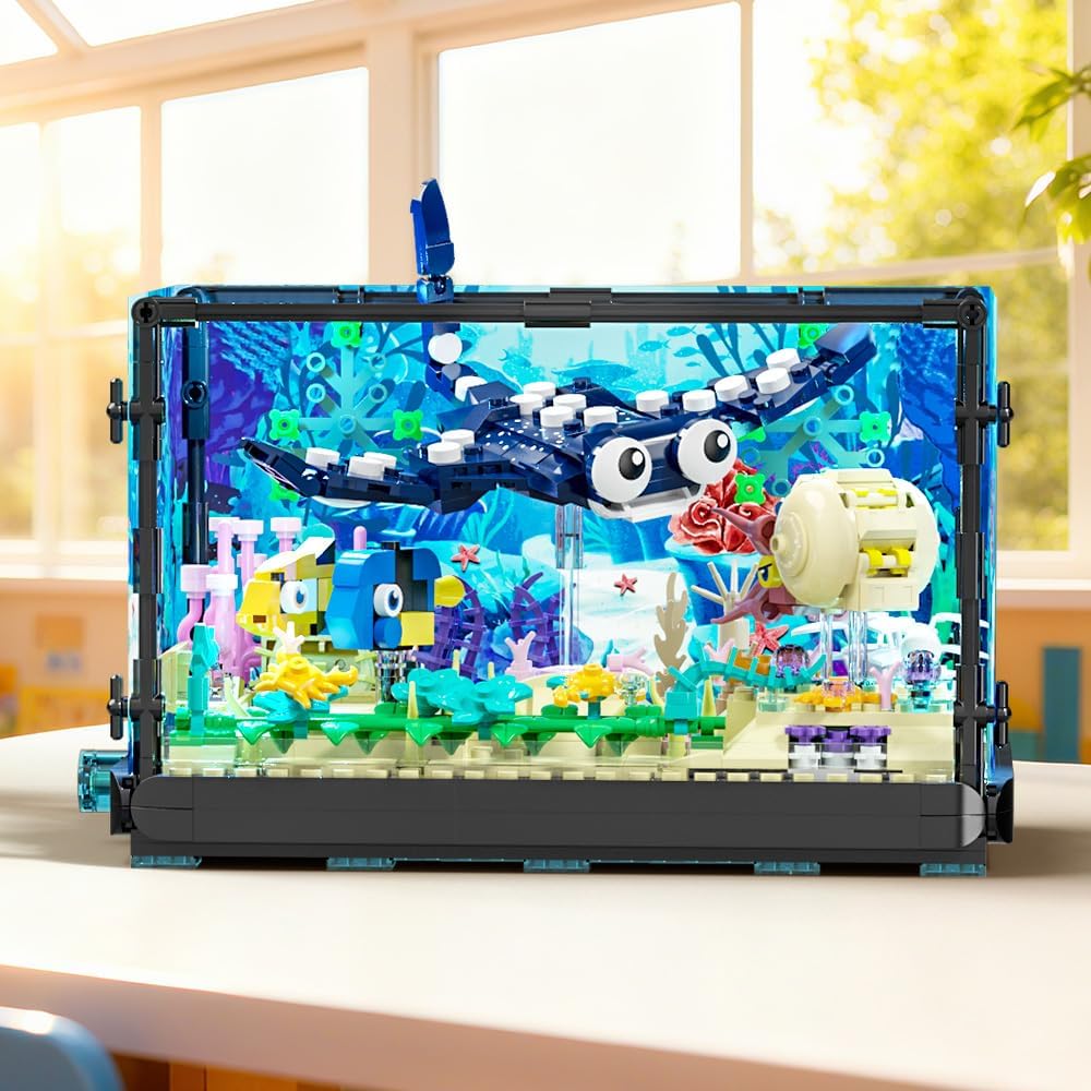 Fish Tank Building Set - Marin - Aquarium Fish Lego recension och pris