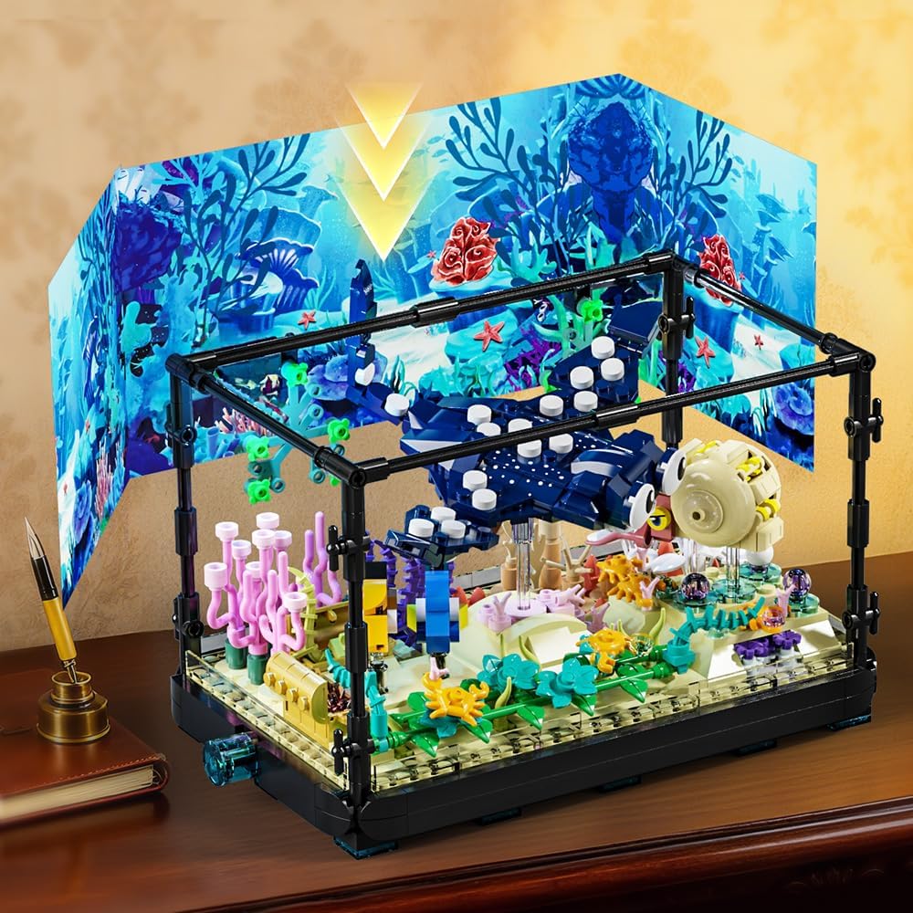 Fish Tank Building Set - Marin - Aquarium Fish Lego recension och pris