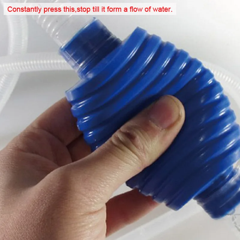 Aquarium Siphon Fish Tank Syph - Gravel Vacuum Cleaner recension och pris