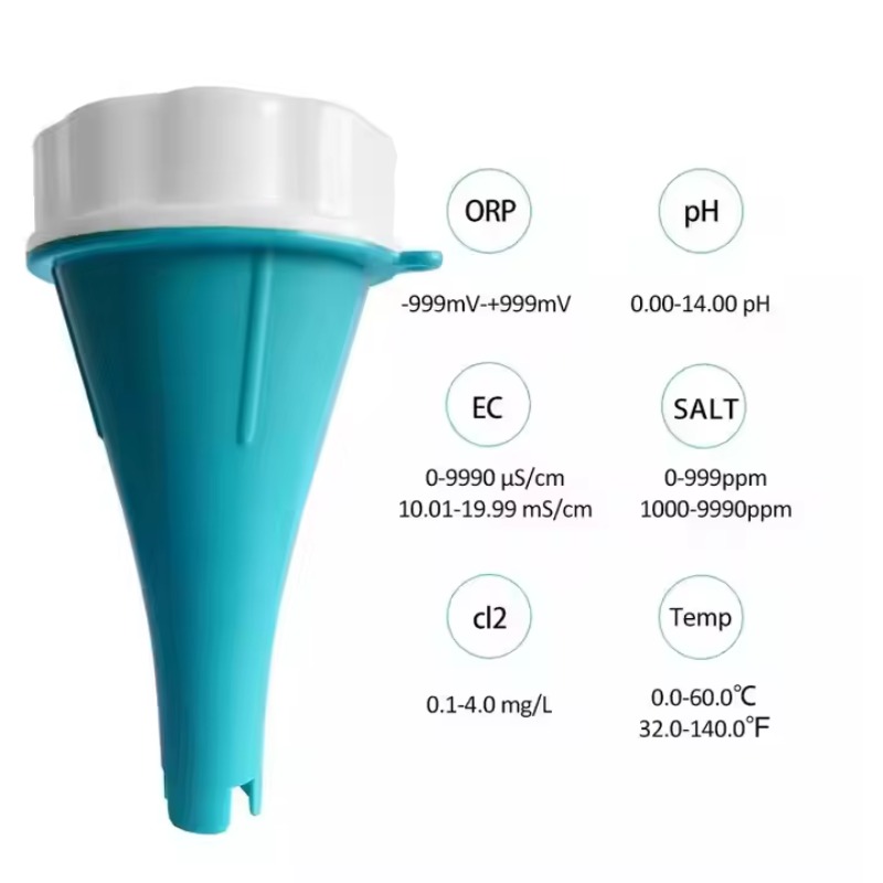 6-in-1 Smart Water Quality Mon - Aquarium Fishes recension och pris