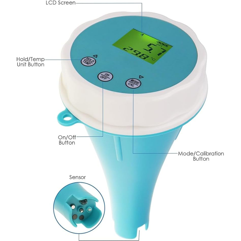 6-in-1 Smart Water Quality Mon - Aquarium Fishes recension och pris