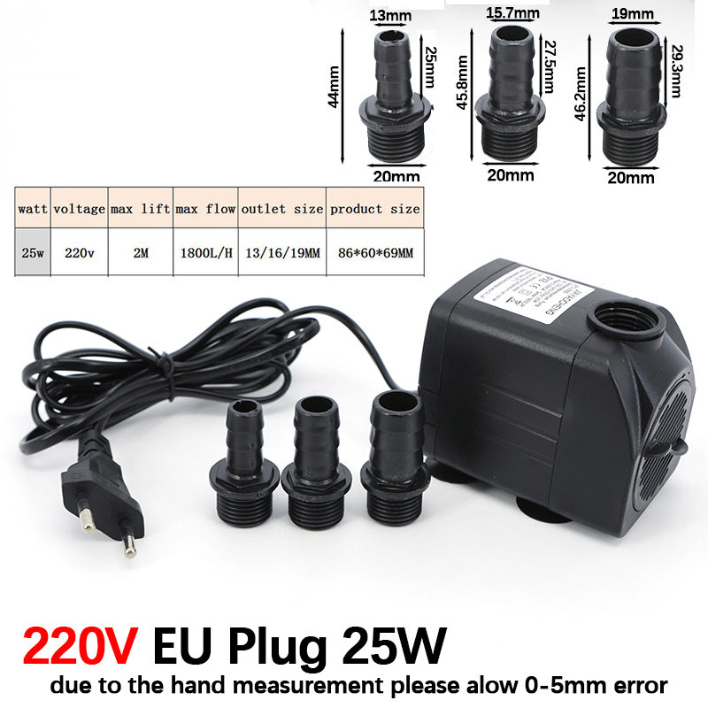 AC 220V 16W 25W Submersible Wa - Aquarium Fish And Supplies recension och pris