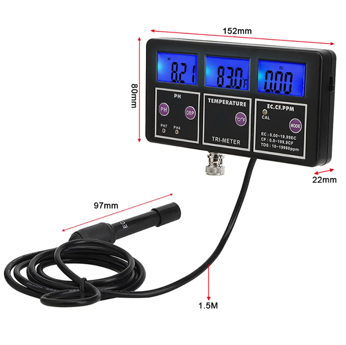 New 5 in 1 PH/ORP/TDS/EC/TEMP  - Aquarium Fish In Online recension och pris