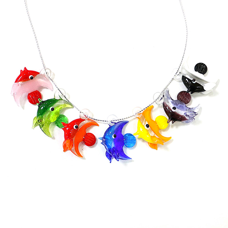 2pcs Mini Fish Glass Pendant C - Aquarium Fish And Supplies recension och pris