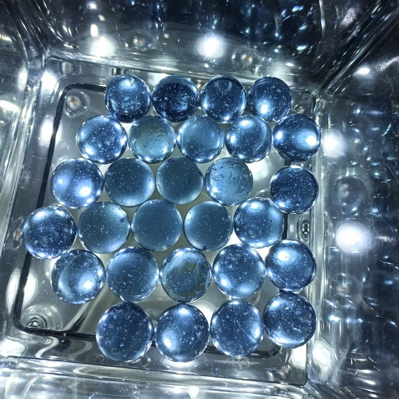 Glass Marble 14/16/17mm Colore - Aquarium Fish Ball recension och pris