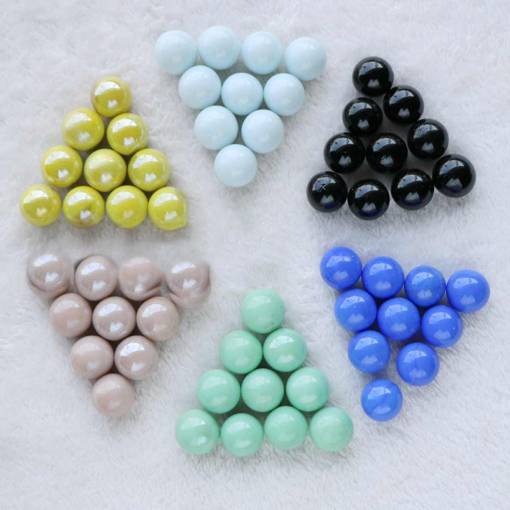 66Pcs Dia16mm Solid Color Glas - Aquarium Fish Ball recension och pris