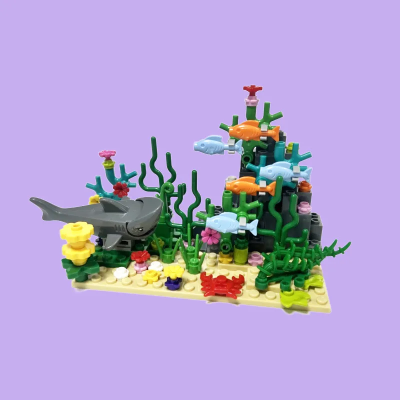 City MOC Aquarium Underwater W - Aquarium Fish Lego recension och pris
